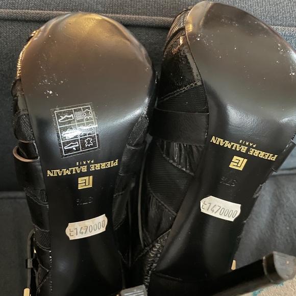 Pierre Balmain Mesh with Buckle Heels 🔥 - Picture 11 of 11